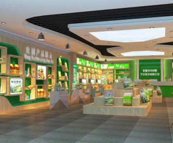 New Chinese Style Exhibition Hall-ID:286942013