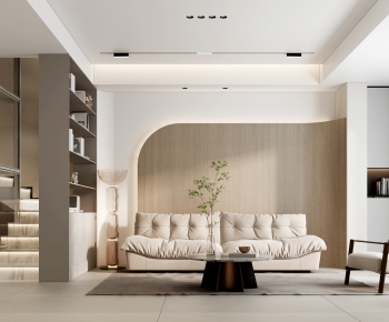 Modern A Living Room-ID:774808887