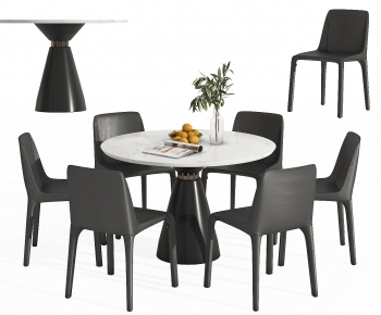 Modern Dining Table And Chairs-ID:606565959