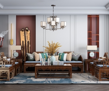 Chinese Style Sofa Combination-ID:785890108