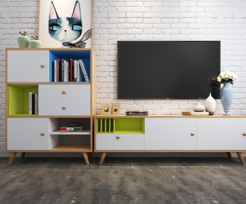 Nordic Style TV Cabinet-ID:121640928