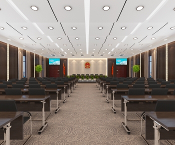 Modern Meeting Room-ID:668990692