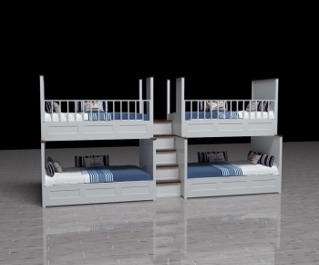 Modern Bunk Bed-ID:845561072