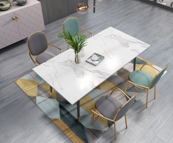 Nordic Style Dining Table And Chairs-ID:630081898