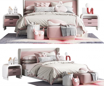 Modern Child's Bed-ID:130103114