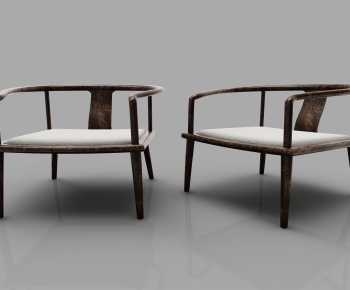 New Chinese Style Lounge Chair-ID:560753119