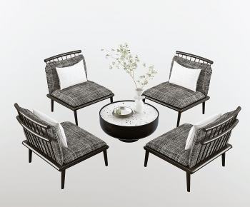 New Chinese Style Leisure Table And Chair-ID:388304958