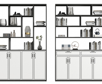 New Chinese Style Bookcase-ID:654956105