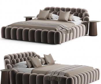 Modern Double Bed-ID:231802947
