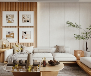 Japanese Style A Living Room-ID:712548974