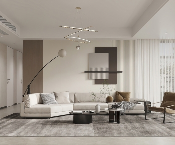 Modern A Living Room-ID:335995911