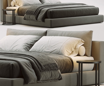 Modern Double Bed-ID:426489118