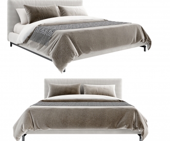 Modern Double Bed-ID:921206005