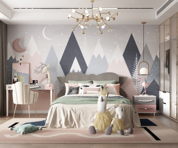 Modern Girl's Room Daughter's Room-ID:426198962