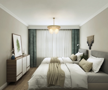 Nordic Style Bedroom-ID:277826072