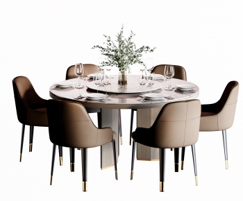 Modern Dining Table And Chairs-ID:496320761