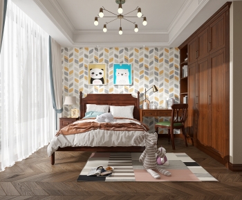 European Style Girl's Room Daughter's Room-ID:805854081