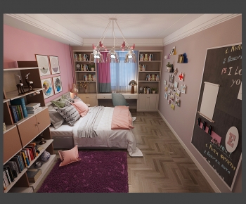American Style Girl's Room Daughter's Room-ID:852550989