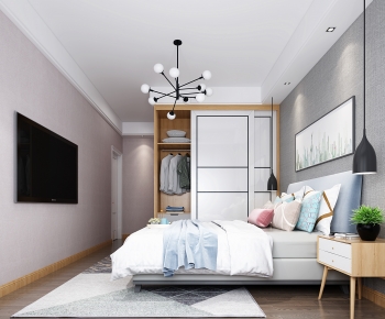 Nordic Style Bedroom-ID:277453903
