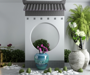 New Chinese Style Garden-ID:430274018