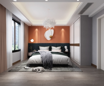 Nordic Style Bedroom-ID:178385028