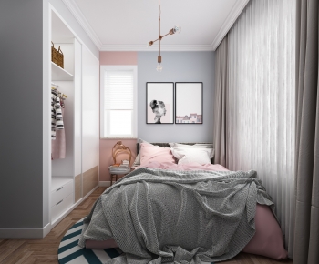 Nordic Style Bedroom-ID:935457945