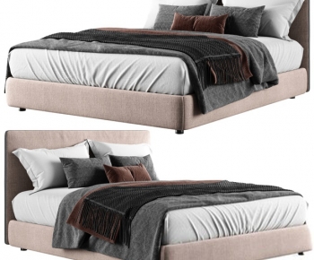 Modern Double Bed-ID:822093967