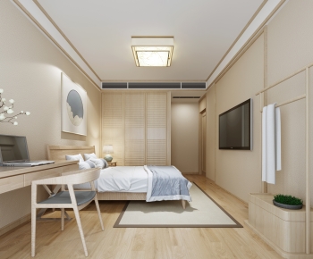 Japanese Style Bedroom-ID:307394036