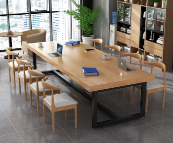 Nordic Style Conference Table-ID:477236992
