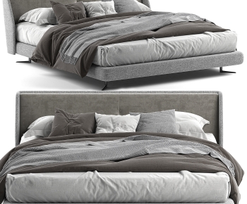 Modern Double Bed-ID:282397999