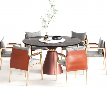 Modern Dining Table And Chairs-ID:369050989