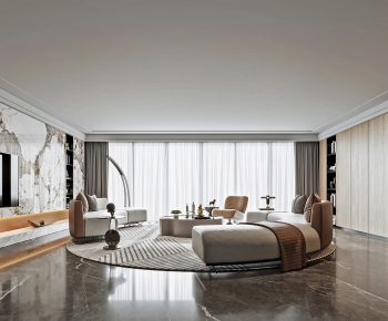 Modern A Living Room-ID:978610048