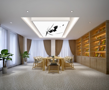 New Chinese Style Meeting Room-ID:305643085