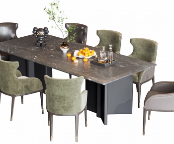 Modern Dining Table And Chairs-ID:362174032