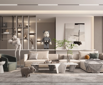 Modern A Living Room-ID:803169011