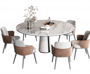 Modern Dining Table And Chairs-ID:564670099