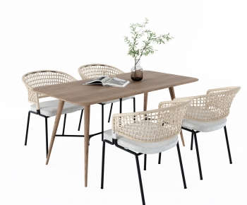 Nordic Style Outdoor Tables And Chairs-ID:664236075