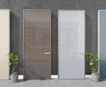 Modern Single Door-ID:915566929