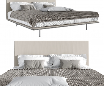 Modern Double Bed-ID:159188993