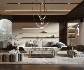 Modern A Living Room-ID:332019093