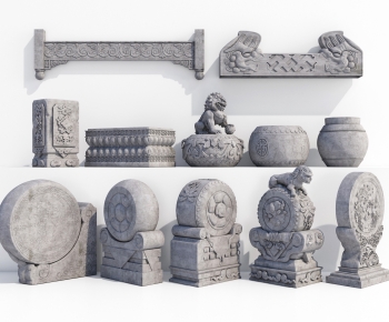 Chinese Style Stone Carving-ID:442162995