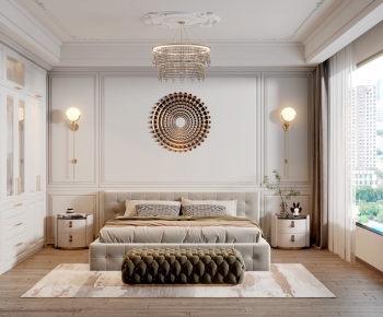 French Style Bedroom-ID:869179019