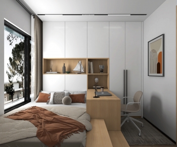 Nordic Style Bedroom-ID:997679951