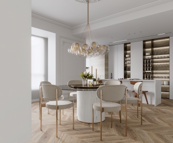 Nordic Style Dining Room-ID:985847006