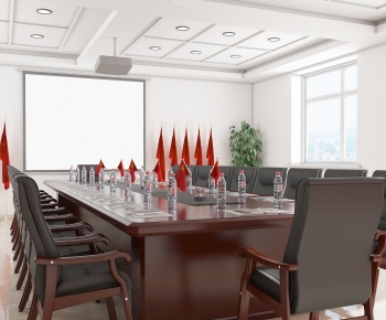New Chinese Style Meeting Room-ID:660679104
