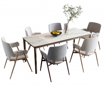 Modern Dining Table And Chairs-ID:886857992