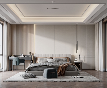 Modern Bedroom-ID:676786906