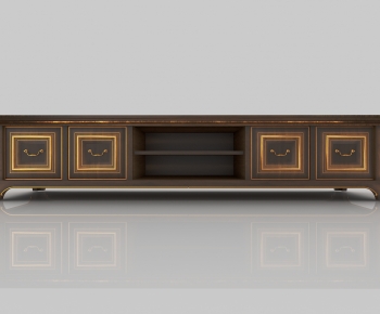 American Style Classical Style TV Cabinet-ID:188122997