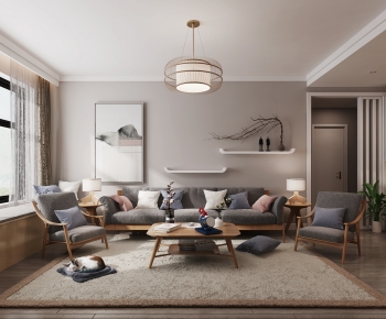 Nordic Style A Living Room-ID:360511062
