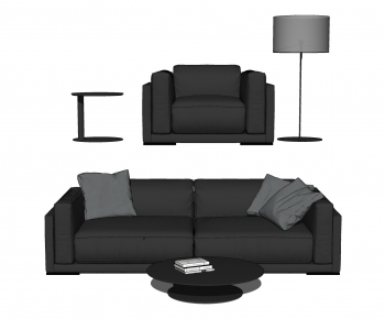 Modern A Sofa For Two-ID:575474983